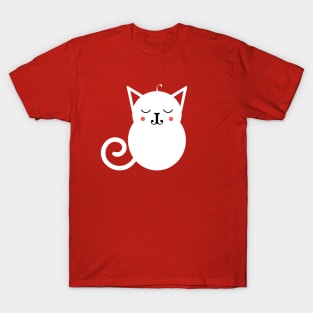 Cute Cat Blanche of Tranquility T-Shirt